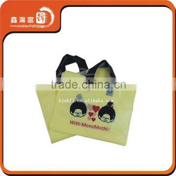 Customized Logo Packing Handle Plastic Package Bag photo-3