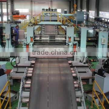 HR/CR steel sheet coil slitting machine line