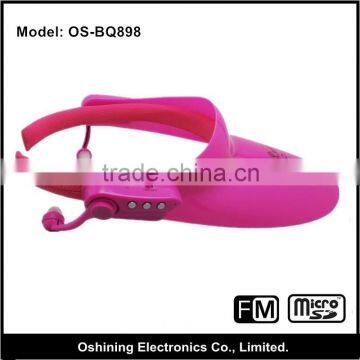 Sunshine Hat Style TF MP3 Player with Hi - Fi Stereo (OS-BQ898)