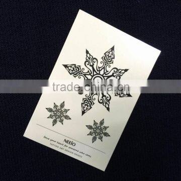 EU Standard Water Transfer Temporary Body Tattoo