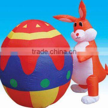 Easter inflatable rabbit