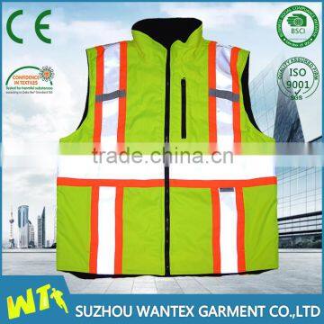 100%polyester hi vis construction workwear tactical vest