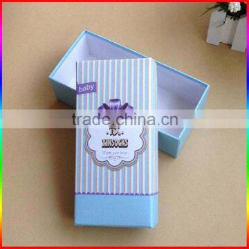 hot sale cheap paper socks packaging box beautiful printed paper gift box