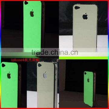 mobile phone back glow in the dark sticker