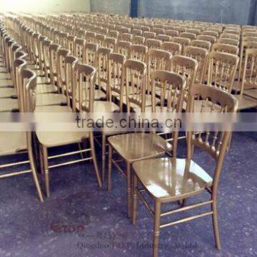 Rental Stackable Wedding Wood President Chair