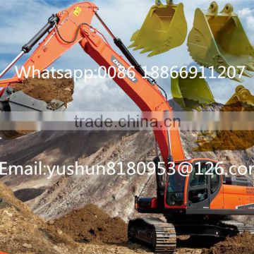 Doosan DX140LC Excavator buckets, Customized DX140 Excavator Standard 0.51M3 buckets for sale