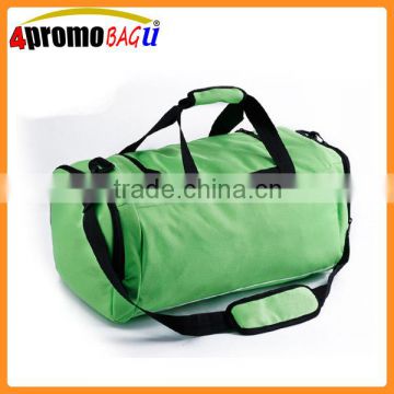 Unisex hot selling polyester gym sports bag travel duffle bag