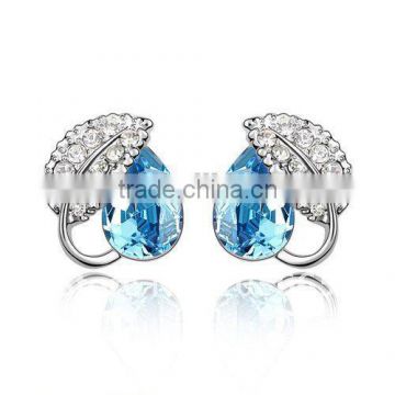 Popular Graceful Austria Crystal Love Drop Earrings ZHPS83755