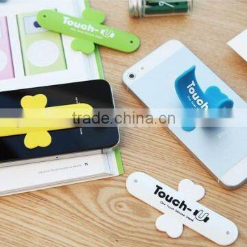 White Useful Magic Stick Brackets for Mobile Phone , Fashional Touch-u Mobile Phone Scaffolds photo-4