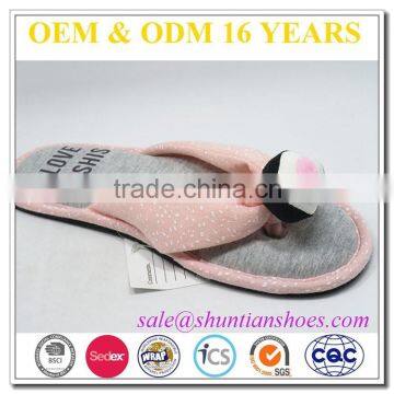 2016 Lovely Pink Heart Cheap Women Flip Flops in China photo-2