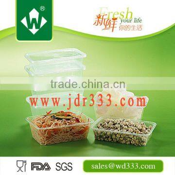 New Product Disposable PP Microwave Lunch Box