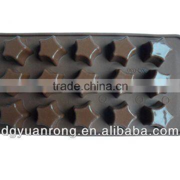 Food Grade Star Silicone Chocolate Mould Ball