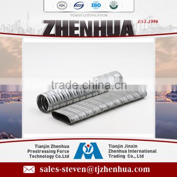 Post-Tension Spiral Duct New Product Zinc Coating