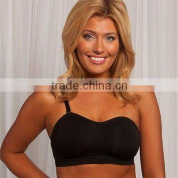 NEW style adjustable strap Seamless Custom Genie bra,fat women vest with anti-slip sideway