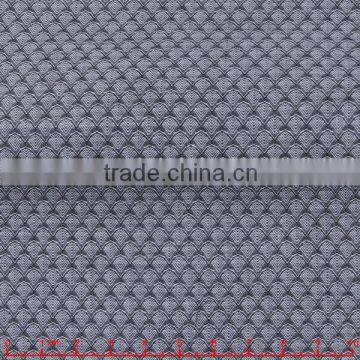 100% Cotton Dobby Shirting Fabric, Micro Geometry Like Fabric photo-2