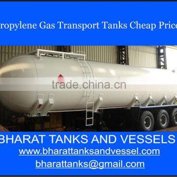 Propylene Gas Transport Tanks Cheap Price