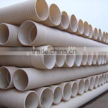 Non-pressure u-pvc pipe corrugted pipe S1 S2 draiange system