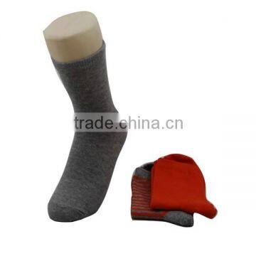 GSW-29 Wholesale High Quality Pure Gray Cotton Women Socks