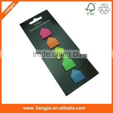 PET Laber House Shape Sticky Tabs,promotional Sticky Notes photo-3