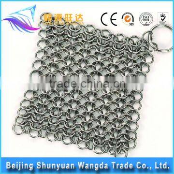 Chain Mail Pot Scrubber mesh