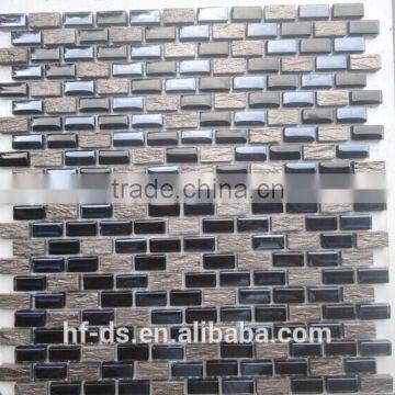 marble mixed glass mosaic