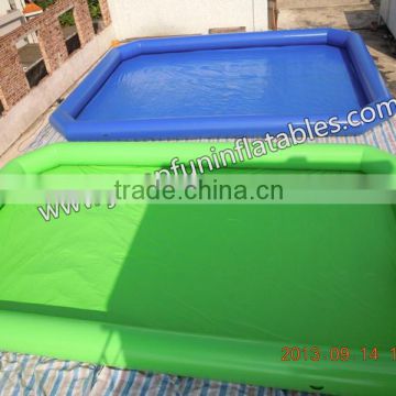 2015 customized inflatable wet dry pools