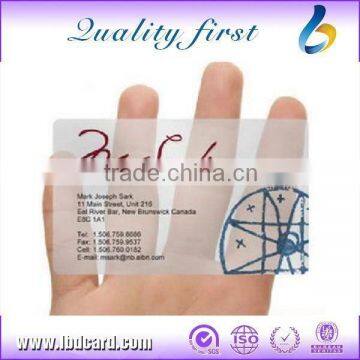Printable T5577 Crystal Transparent Proximity PVC Cards photo-3