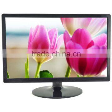 Black color vga hdmi usb av tv full hd 1080p 21.5inch wide screen led tv