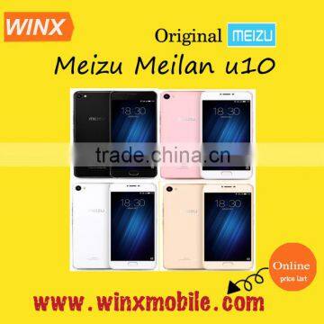 Original Meizu Meilan u10 2GM RAM 16 / 32 GB ROM 5.0'' mobile phone black white gold pink