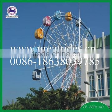 Popular adult amusement rides 30m ferris wheel