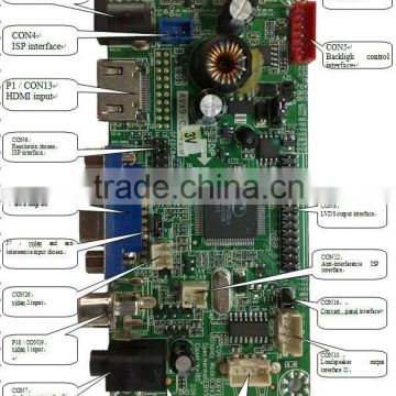 Transparent Lcd Display Ad Board