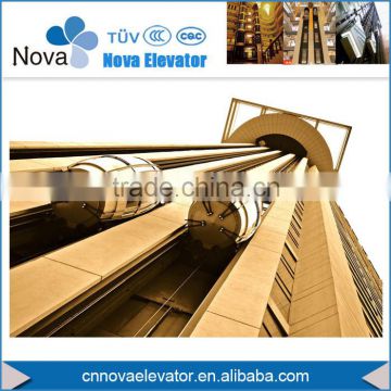 Round/Capsule/Rectangle Glass and Luxury Observation Elevator and Sightseeing Lifts