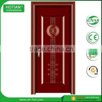 Russian Security Steel Door Normally Open Door Contact Single Leaf Door Cheap Swing Door