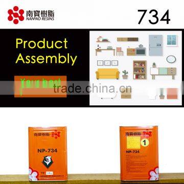 NANPAO High Quality Yellow Transparent solvent based Chloroprene rubber Bond For Product assembly