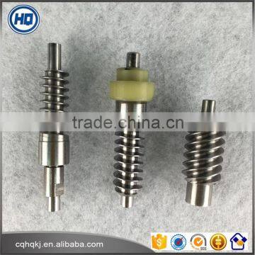 Customized Archimedes Inline Helical Small Module Elevator/motor Transmission Worm Gear From China