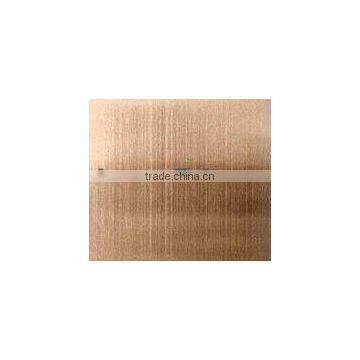 Golden Color Stainless Steel Sheet(hair line, hl)