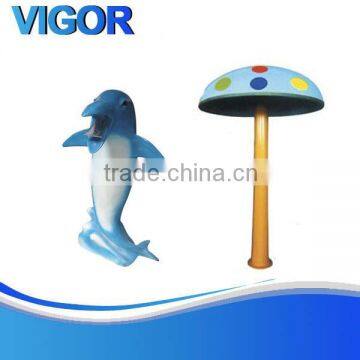 water mushroom attraction in water park