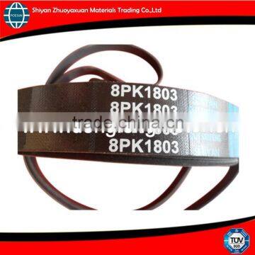 8pk1803 heavy trucks and construction Machinery belt POLY-RIB V BELT