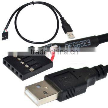 USB to 6 pin Dupont connector motherboard cable