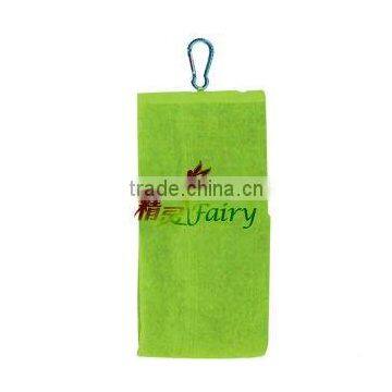 High quality Microfiber sports towel(Golf towel)