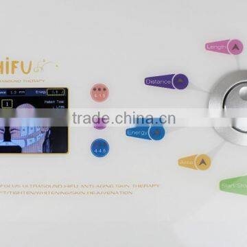 4MHZ LM-S809B Best 2016 Wrinkle High Focused Ultrasonic Remover Feature Hifu Ultrasound Machine 7MHZ photo-2