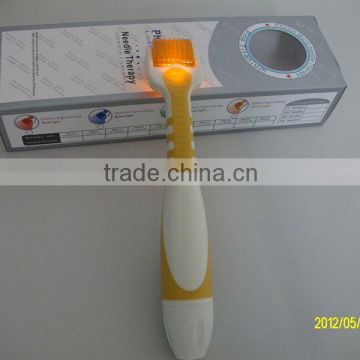 lowest price LED light replacement heads titanium derma roller for hair loss treatment beauty roller