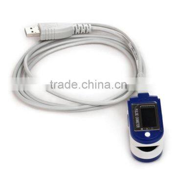 CE Approved PC Based Color LED Fingertip Pulse Oximeter With Software & 24H Recording RPO-50D+ photo-2