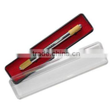 Gold 2 Heads Permanent Makeup Tools Manual 3D Eyebrow Tattoo Pen photo-5