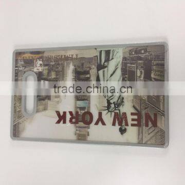 2017 New 3D Design Kitchen Vegetable Plastic Cutting Board