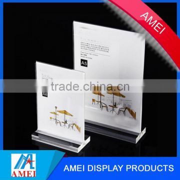 Customized Printing Plastic Acrylic Advertising Sign Holders