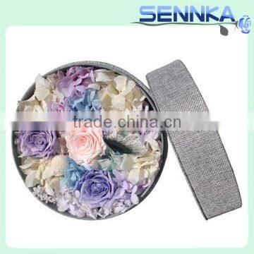 Best flower gifts boxes preserved hydrangeas with roses luxury gifts flower boxes