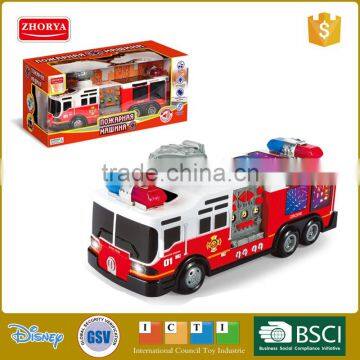 Zhorya fire truck with 3D lighting, random movement in the Russian packaging