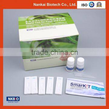 Furazolidone Rapid Test Kit for Meat (Meat Antibiotic Test Kit)