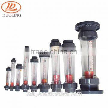 ABS PVC AS measuring instruments Plastic material flow meter